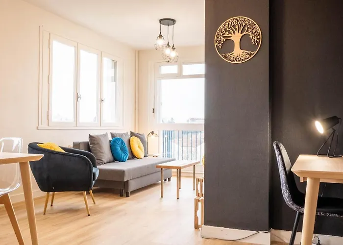 Le Montbernage - Beautiful Modern Apartment Poitiers